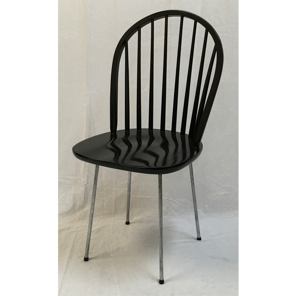 Windsor Chair with Solid Metal Frame Restaurant Furniture Warehouse